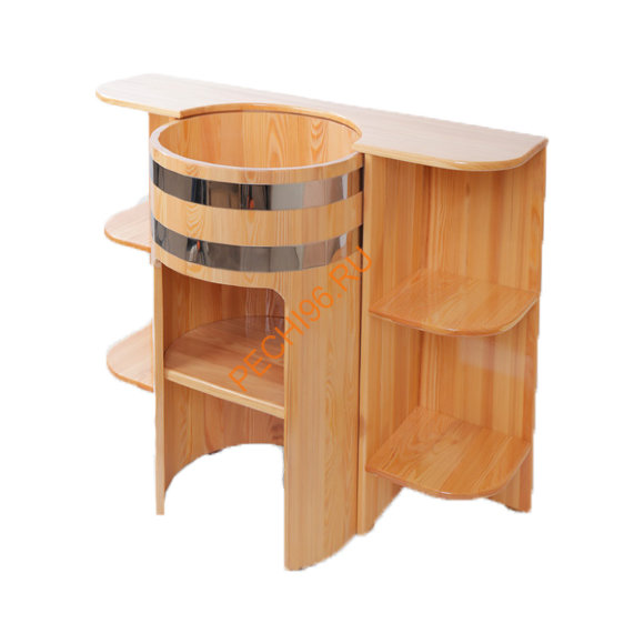 Умывальник стойка двухсторонний Maestro Woods из лиственницы Умывальник стойка двухсторонний Maestro Woods из лиственницы