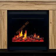 Электрокамин Royal Flame Bergen 23 Дуб галифакс с очагом 5D V-ART 25