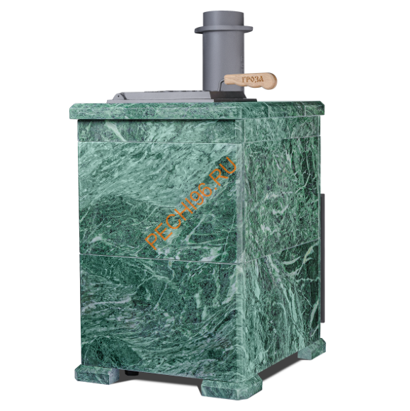 Печь банная Гефест Гроза 18М в облицовке Классика Змеевик