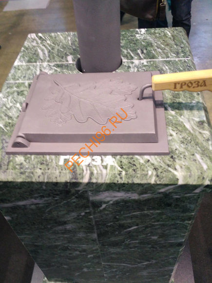 Печь банная Гефест Гроза 18М в облицовке Классика Змеевик