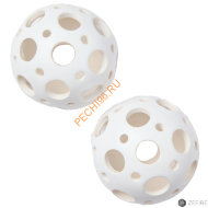 Декоративные шары ZeFire белые с отверстиями двух размеров