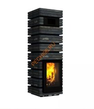 Дровяная банная печь Grill'D Shaman Short, 3 каменки