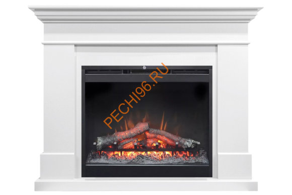 Электрокамин Dimplex California с очагом Symphony 26 DF2624-L белый алебастр