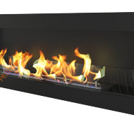 Биокамин ZeFire ORION 1200 со стеклом и стемалитом