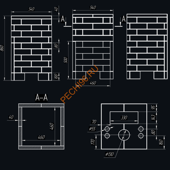 Печь банная Гефест Avangard ЗКН 25 (П2), Классика 860/40 Змеевик кирпич