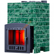 Печь банная Гефест Avangard ЗКН 25 (П2), Классика 860/40 Змеевик кирпич