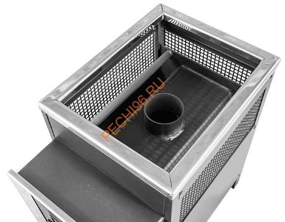 Печь банная Радуга ПБ-24 с т/о, со стеклом, сталь 6 мм Печь банная Радуга ПБ-24 с т/о, со стеклом, сталь 6 мм