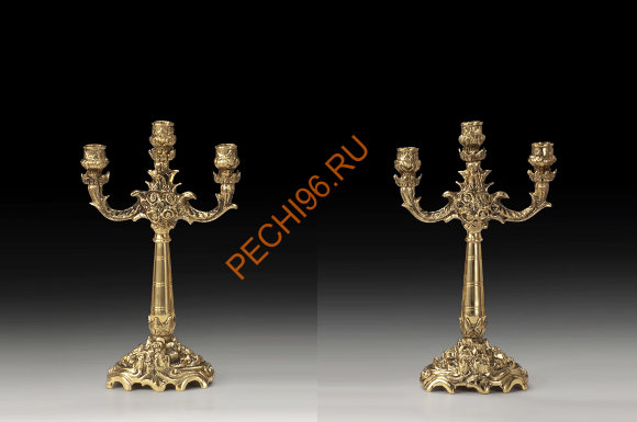 Канделябр на 3 свечи Virtus 2451В, пара Канделябр на 3 свечи Virtus 2451В, пара