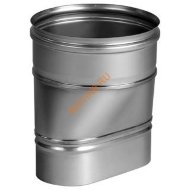 Переходник Вулкан VOR с овала 120x240 на D250