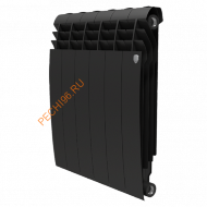 Радиатор биметаллический Royal Thermo BiLiner 500 Noir Sable 6с