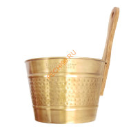 Шайка EVEREST латунь античная 4 л