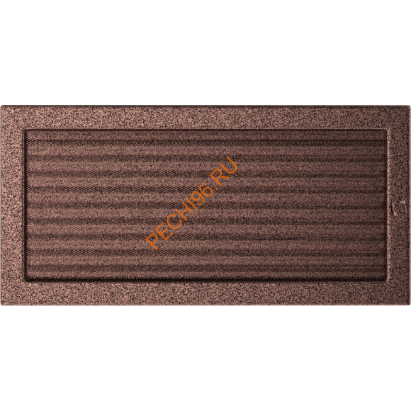 Вентиляционная решетка Kratki 45МХ 220х450 мм латунь