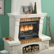 Дровяной камин CHAZELLES СS16 с топкой SOLO G70