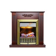 Электрокамин Dimplex Lumsden с очагом Danville Antique Brass FB2 махагон
