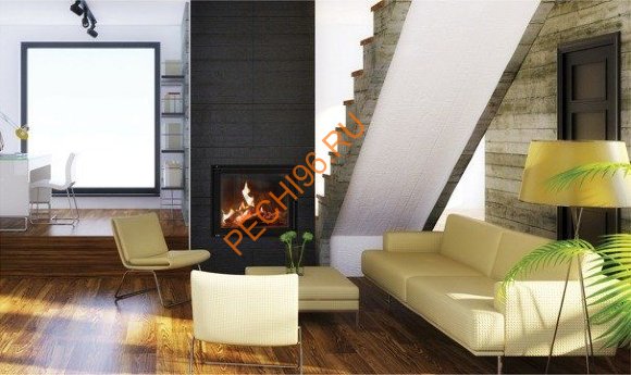 Каминная топка BeF THERM V6 гильотина рамка черная Каминная топка BeF THERM V6 гильотина рамка черная