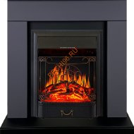 Электрокамин Royal Flame Bergen (Разборный), серый графит, с очагом Majestic FX