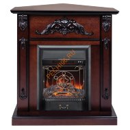 Электрокамин RealFlame Anita corner AO с очагом Majestic Lux