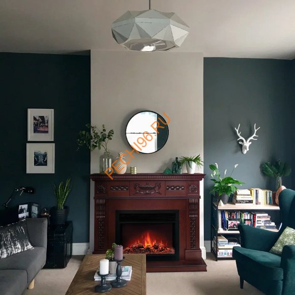 Электрокамин RealFlame Corsica 26 AO с очагом Moonblaze S Lux BL