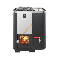 Дровяная печь для бани Kastor Karhu 30 с баком для воды