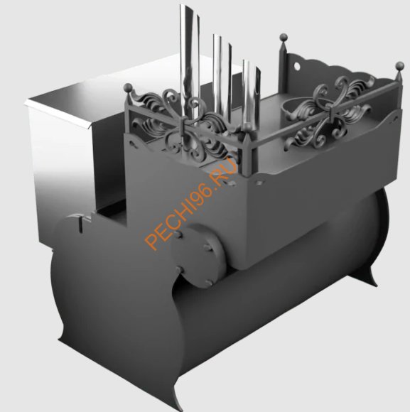 Печь банная Термосфера Горыныч 3, ЗК с парогенератором, малая дверь со стеклом