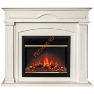 Электрокамин RealFlame MIRRA 26 WT с очагом MoonBlaze Lux BR