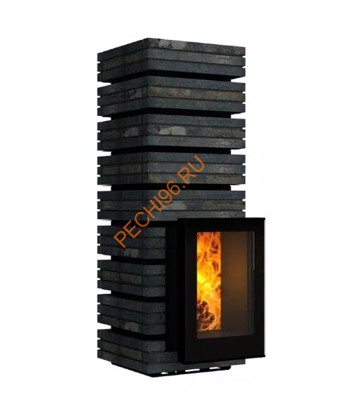 Дровяная банная печь Grill'D Shaman Long, 2 каменки Дровяная банная печь Grill'D Shaman Long, 2 каменки