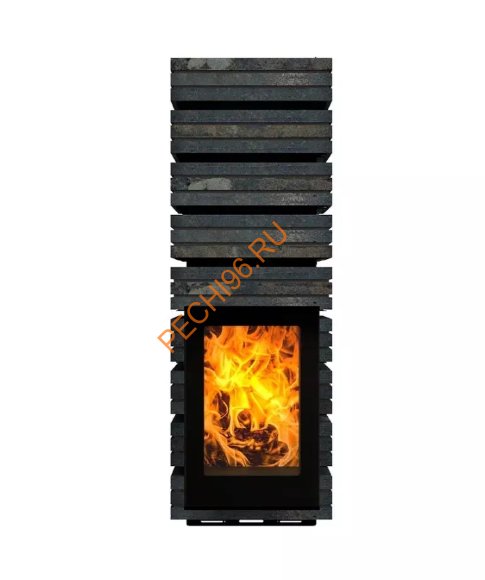 Дровяная банная печь Grill'D Shaman Long, 2 каменки Дровяная банная печь Grill'D Shaman Long, 2 каменки