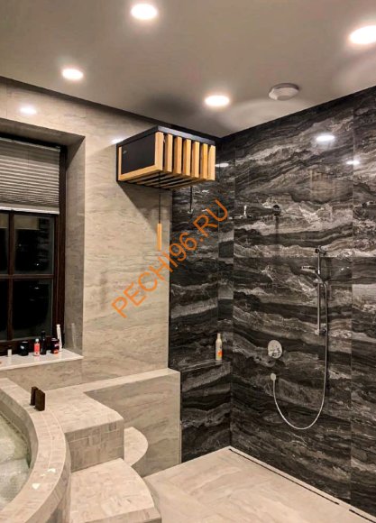 Дровяная банная печь Grill'D Shaman Long, 2 каменки + Обливное устройство Oblivion 30 Дровяная банная печь Grill'D Shaman Long, 2 каменки + Обливное устройство Oblivion 30