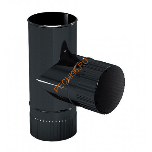 Тройник Agni 90 градусов эмалированный d 150 мм Тройник Agni 90 градусов эмалированный d 150 мм