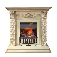 Электрокамин Dimplex Adriana с очагом Danville Brass FB2