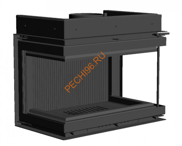 Каминная топка Firebird Emir 12 кВт, трехсторонняя Каминная топка Firebird Emir 12 кВт, трехсторонняя