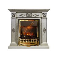 Электрокамин Dimplex Derby с очагом Atherton old silver