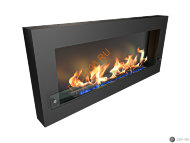 Биокамин ZeFire ORION 1500 со стеклом и стемалитом