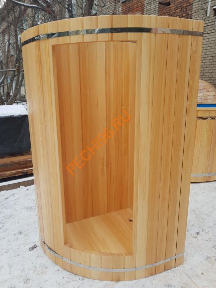 Душевая кабина НКЗ угловая из кедра