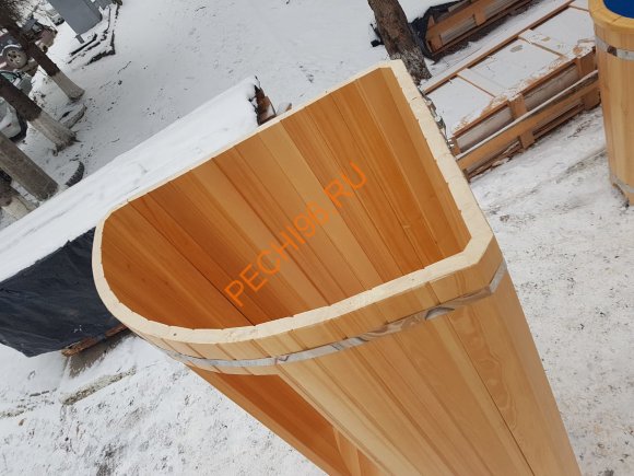 Душевая кабина НКЗ угловая из кедра