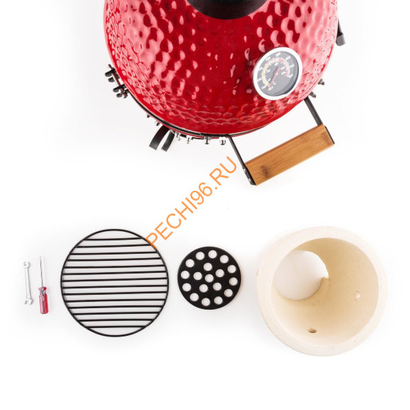 Гриль KAMADO RED диаметр чаши 40,5 см