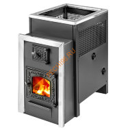 Печь банная Радуга ПБ-21 ТО сталь 6 мм дверца со стеклом