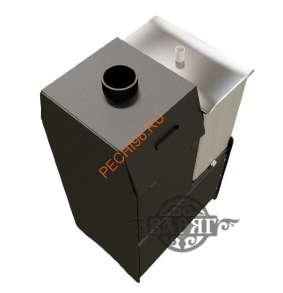 Печь банная Варяг Пересвет 20 бак нерж 55 л закрытая каменка Печь банная Варяг Пересвет 20 бак нерж 55 л закрытая каменка