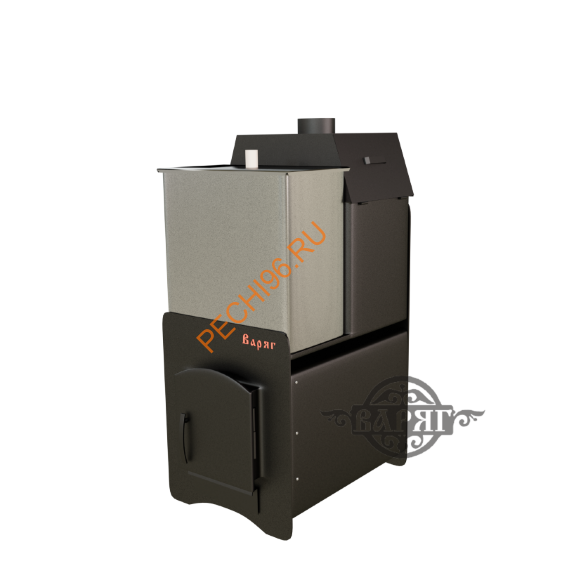 Печь банная Варяг Пересвет 20 бак нерж 55 л закрытая каменка Печь банная Варяг Пересвет 20 бак нерж 55 л закрытая каменка