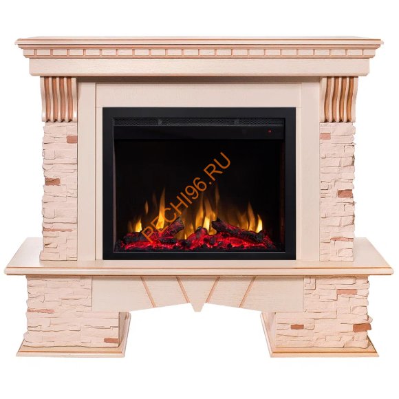 Электрокамин RealFlame SORENTO 25,5 WT с очагом Saphir 25,5 Электрокамин RealFlame SORENTO 25,5 WT с очагом Saphir 25,5