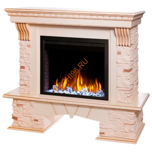 Электрокамин RealFlame SORENTO 25,5 WT с очагом Saphir 25,5 Электрокамин RealFlame SORENTO 25,5 WT с очагом Saphir 25,5