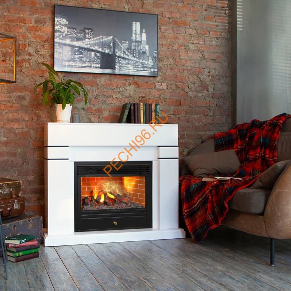 Электрокамин RealFlame Lindelse 26 с очагом 3D Novara