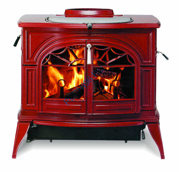 Чугунная печь Vermont Castings Defiant бордо