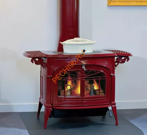 Чугунная печь Vermont Castings Defiant бордо