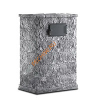 Печь банная газовая RT-100RV 310S Талькомагнезит Скала с прямыми углами