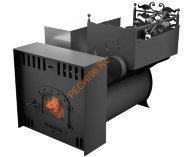 Печь банная Термосфера Горыныч 3, малая дверь со стеклом, система ЕСВО