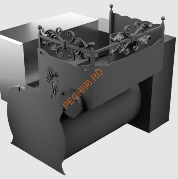 Печь банная Термосфера Горыныч 3, малая дверь со стеклом, система ЕСВО