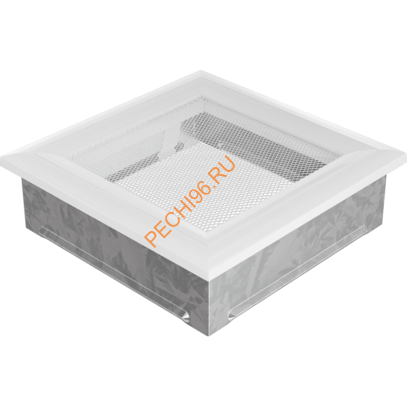 Вентиляционная решетка Kratki 17ОВ 170х170 мм белая