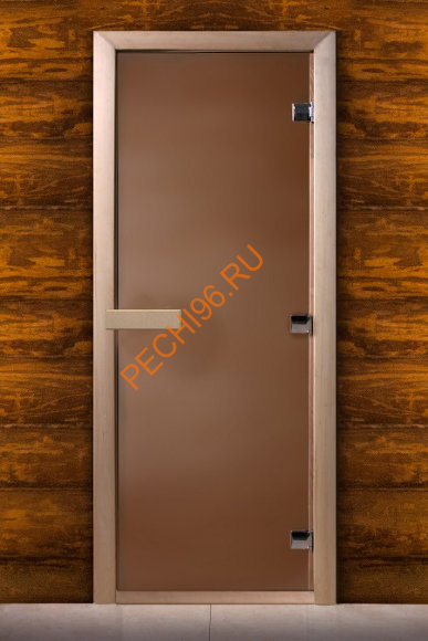 Дверь стеклянная Maestro  Door Woods «бронза матовая» коробка ольха