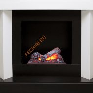 Электрокамин Dimplex Vancouver с очагом Cassette 400 NH белый с черным